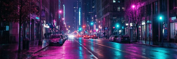 霓虹夜航